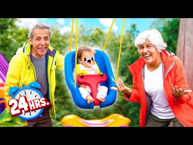 24 HOURS BEING GRANDPARENTS | POLINESIOS