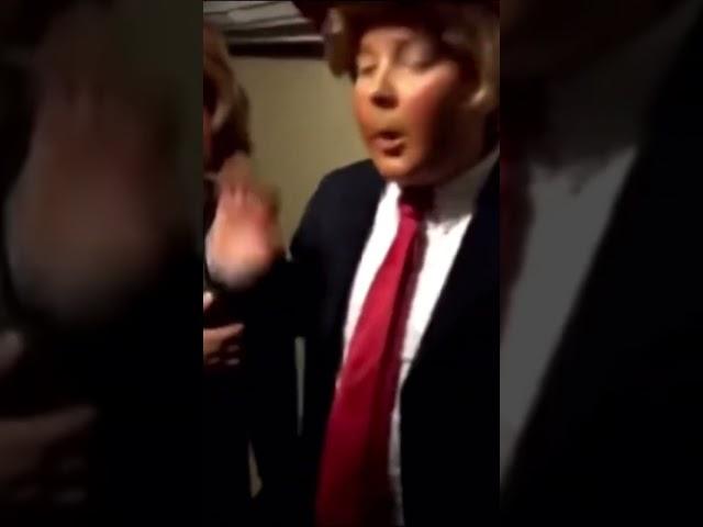 donald trump halloween costume #shorts #fyp