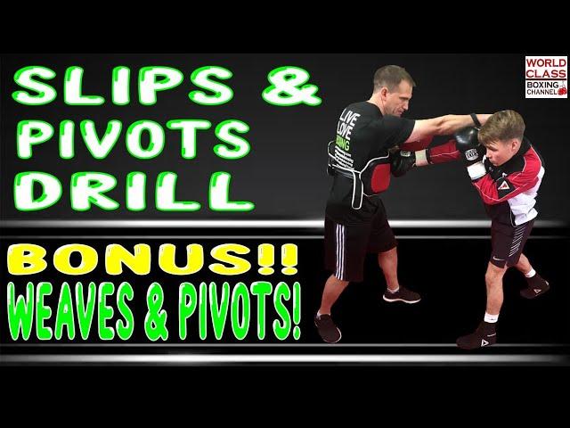 How To Effectively Punch Your Opponent Using Slips and Pivots!
