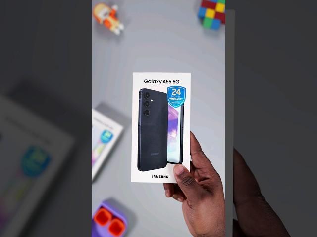 Samsung Galaxy A55 Awesome Navy color Unboxing