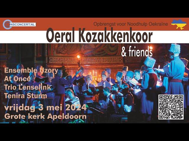 Oeral Kozakkenkoor en Ensemble Uzory - At Once - Trio Lenselink - Tenira Sturm