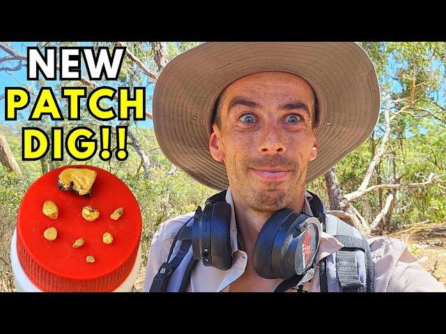 I found a RICH GOLD PATCH On Mum's Birthday | METAL DETECTING AUSTRALIA