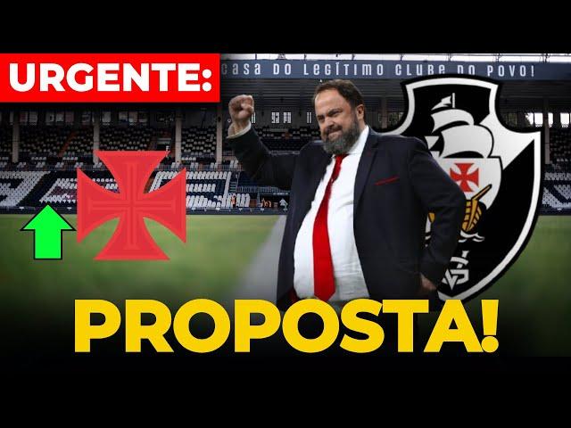  PROPOSTA DE EVANGELOS MARINAKIS AO VASCO: O FUTURO ESTÁ EM JOGO!