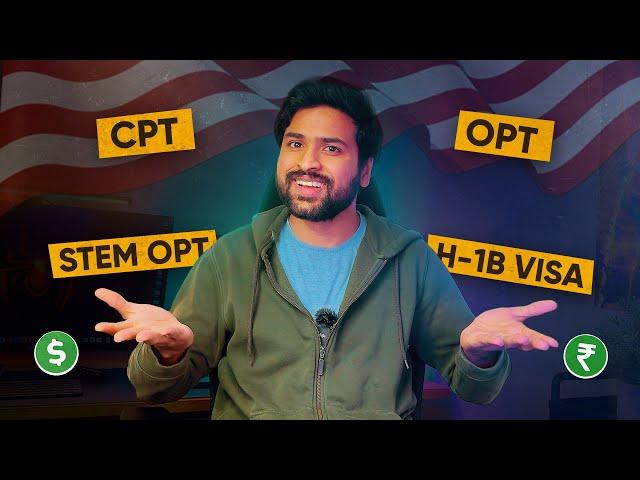 CPT & OPT Explained!  | EAD Card Process  | Jobs on F1 Visa | తెలుగు | MS in USA 