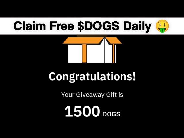 How to Claim Free Dogs | Bybit Giveaway Passcode Today & Dogs Airdrop Claim UpTo 1500