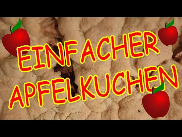 Apfelkuchen ganz einfach selber backen Apfelernte verwerten