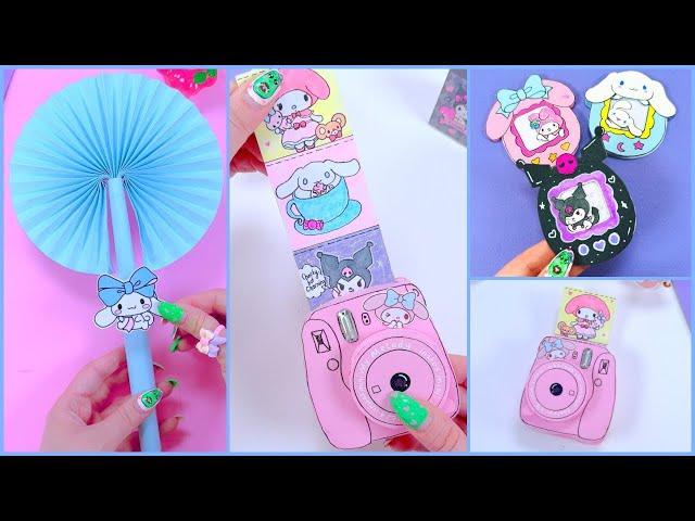 KENDİN YAP – SEVİMLİ SANRIO KAĞIT EL İŞLERİ #sanrio