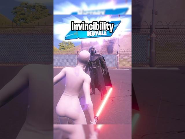 HOW TO DO THE NEW FORTNITE DARTH VADER INVINCIBILITY GLITCH #fortnite #fortniteshorts #gaming