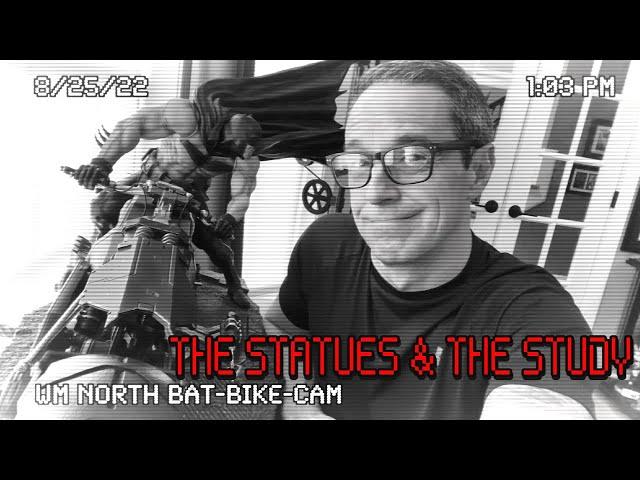 WAIT IS OVER! Batman Statue Collection Room Tour Of Wayne Manor North Part 1