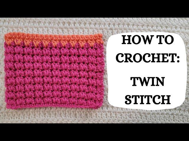 How To Crochet: Twin Stitch | Tutorial, DIY, Beginner Crochet, Easy Crochet, Pretty, Cute, Fun 