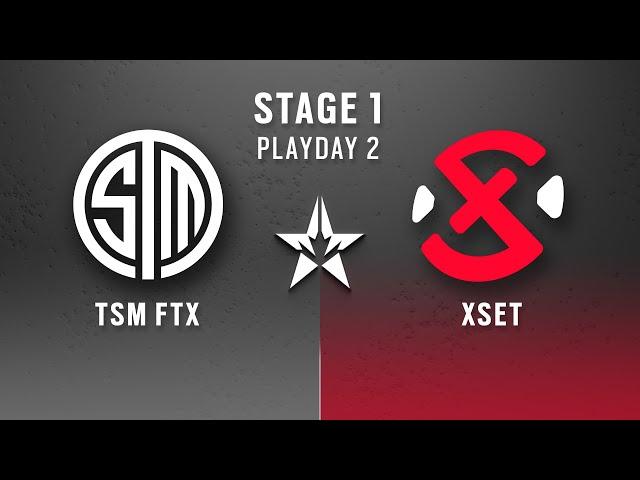 TSM FTX vs XSET // North American League 2022 - Stage 1 - Playday #2