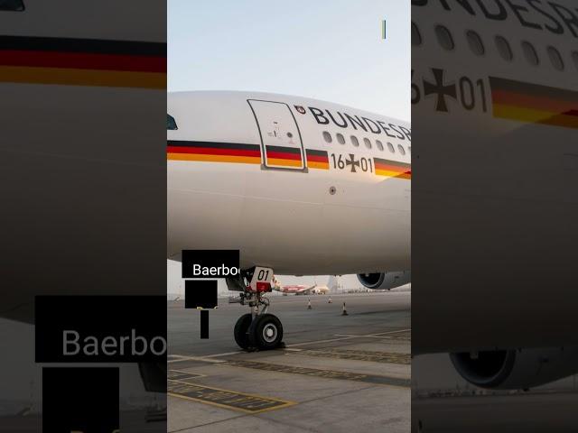 Pannen-Flugzeug bremst Baerbocks Reise aus #Shorts