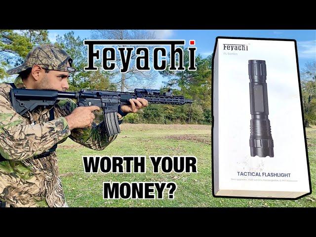 Feyachi 1500 Lumens Tactical Flashlight Review