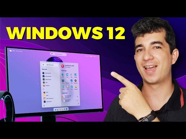 WINDOWS 12: TUDO O QUE SABEMOS ATÉ AGORA! (Lançamento, Recursos, Requisitos  e Conceito)