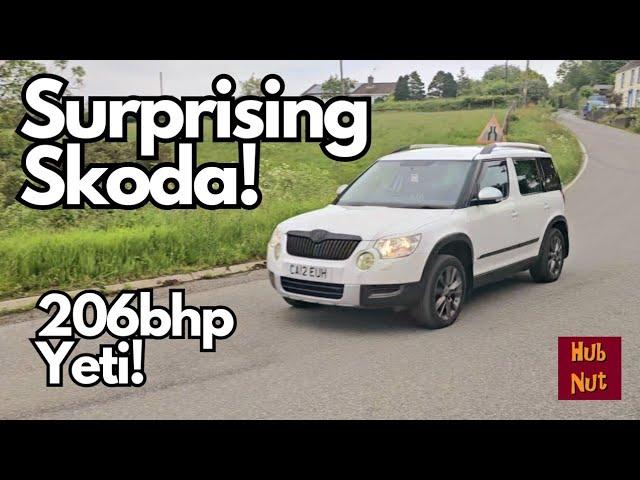 Surprising 206bhp Skoda Yeti tested. Practical and quick!