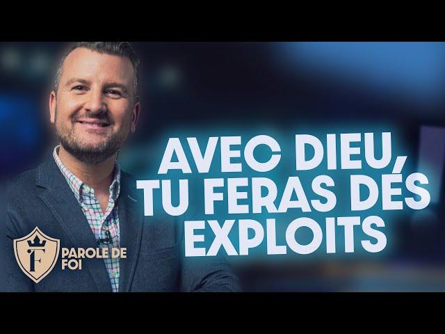 PAROLE DE FOI | Avec Dieu, tu feras des exploits ! | Pst. Joël Spinks - Épisode 106