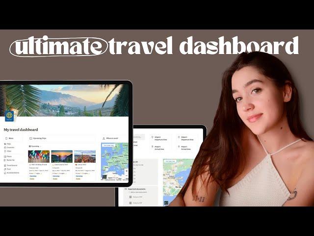 the notion travel planner of my dreams ️ track a lifetime of your experiences and plan your trips