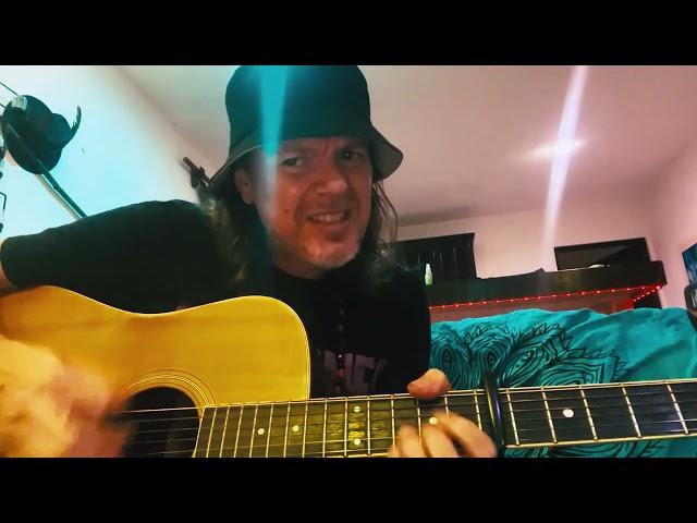 The Times They Are-a-Changin' (Bob Dylan cover)  by Dewey Paul Moffitt solo acoustic