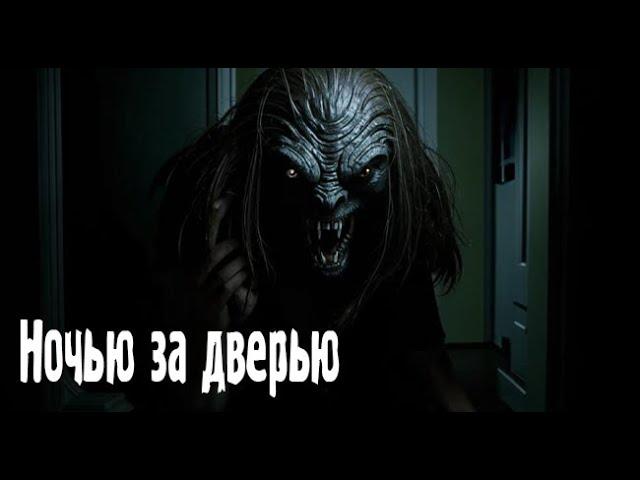 Ночью за дверью . Страшные. Мистические. Творческие истории. Хоррор