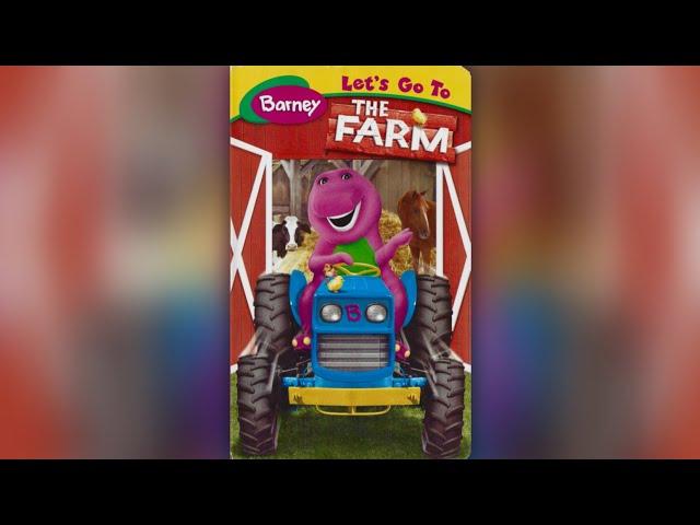 Barney - Let's Go to the Farm (2005) - 2005 VHS