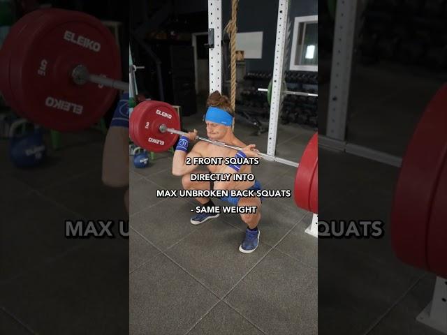 FUNCTIONAL BODYBUILDING SQUAT CHALLENGE