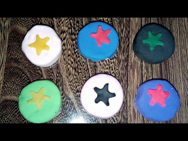 Satisfying Polymer clay | Make star  medal with clay | Clay ASRM