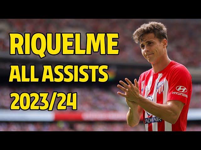  Rodrigo Riquelme All Assists 2023/24