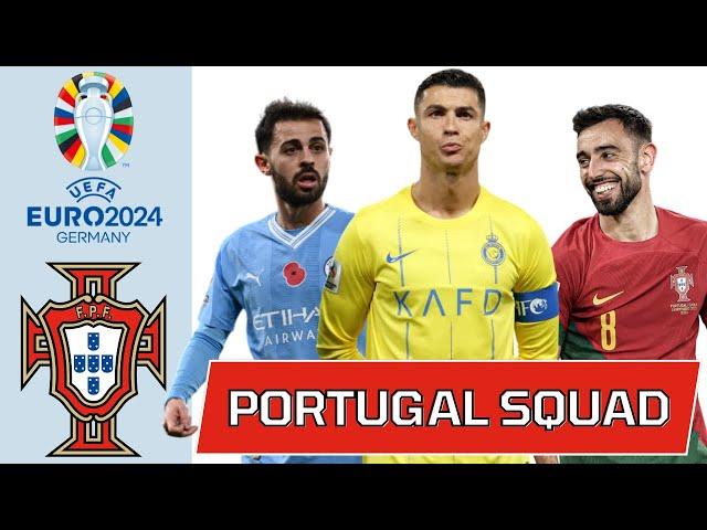 PORTUGAL SQUAD EURO 2024 | Portugal Football Team | Road to Euro 2024