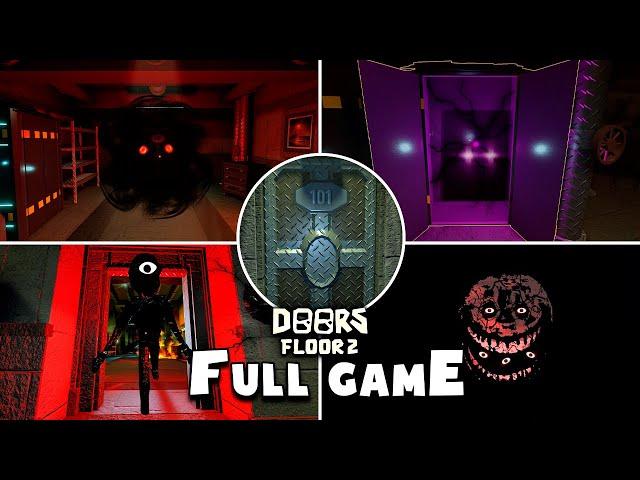 DOORS FLOOR 2 - Full Gameplay Walkthrough (No Commentary) | ROBLOX