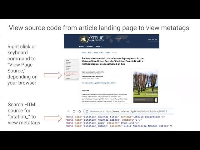 Google Scholar Indexing for OJS (Open Journal Systems)