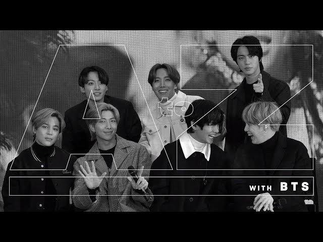 BTS Revamp The English Alphabet | A To Z | Entertainment Weekly