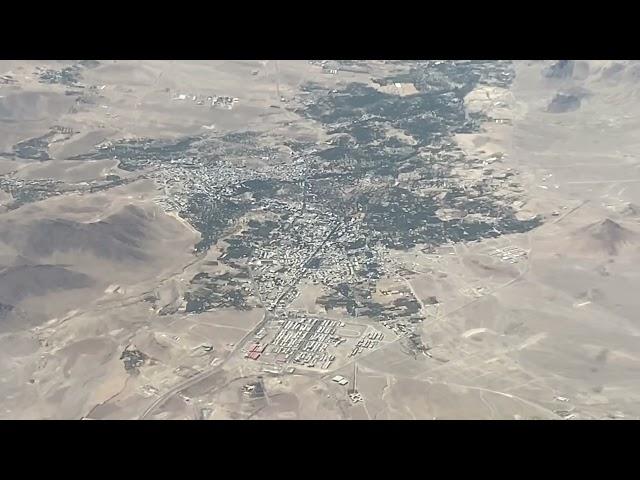 Majestic Heights: Tafresh City through Fokker F100