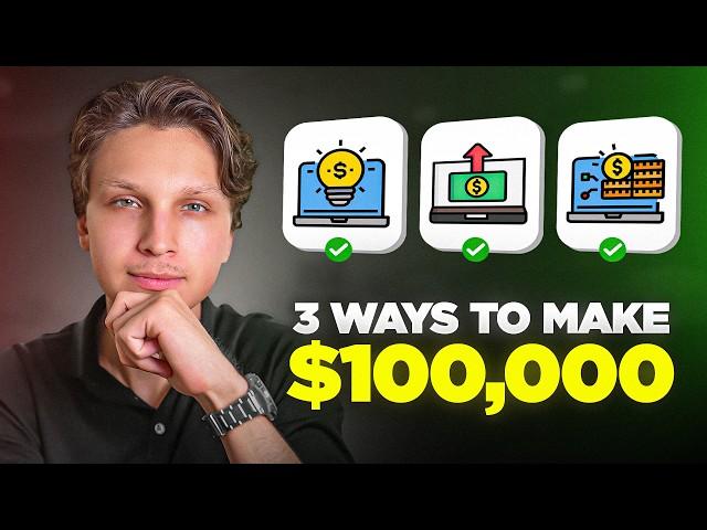 3 Lazy Ways to Make $100K Online In The Next Year