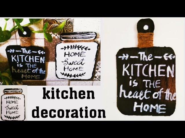 Kitchendecoration ideas|kitchen decoration with cardboard#kitchendecor #diydecoration #kitchendiy
