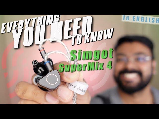 These Are Properly Audiophile! | Simgot SuperMix 4 Review | Best IEMs Under $150 / ₹14K ?