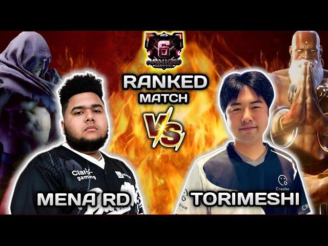 SF6 ▰ Mena RD ( M. Bison ) VS  Torimeshi ( Dhalsim ) Most Recent Match  ▰ High Level Gameplay