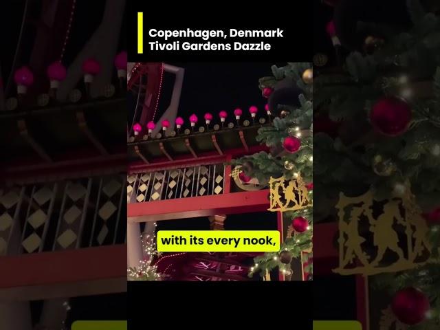 Copenhagen Denmark Tivoli Gardens dazzles -  Discover the Magic of Tivoli Gardens in Copenhagen 