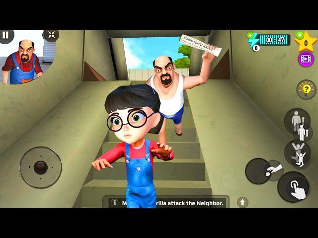 Scary Stranger 3D - New Update New Special Levels Control Mr Grumpy Secret Room (Android, iOS)