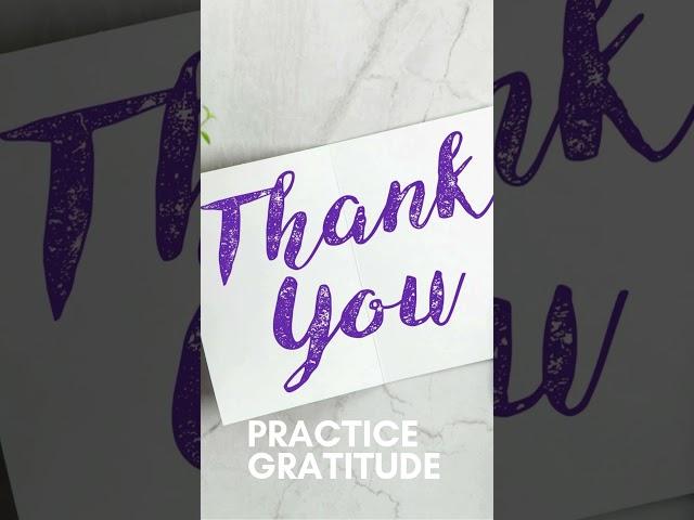 Daily Habit Series: Practice Gratitude  #Shorts