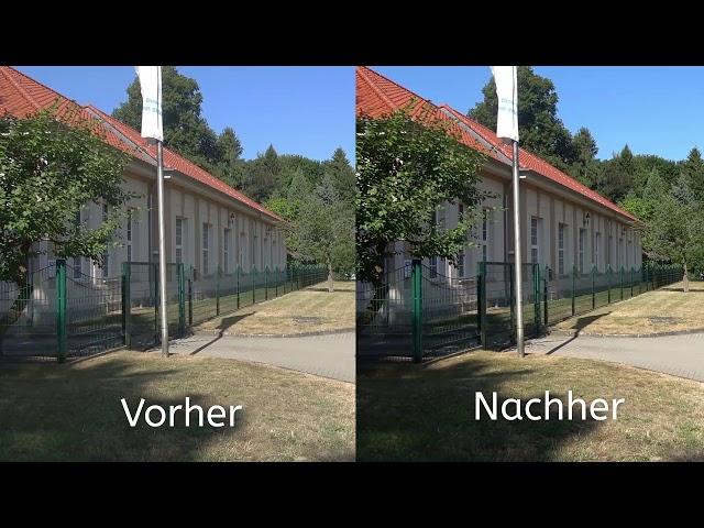 Bildoptimierung Vorher Nacher