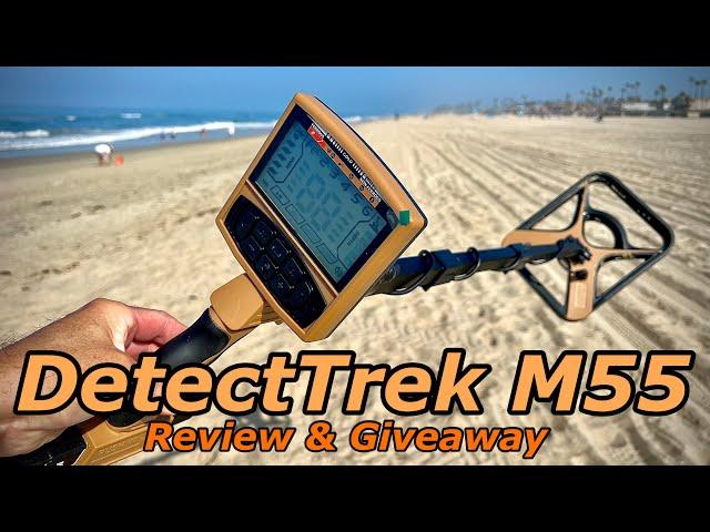 DetectTrek M55 Metal Detector Review - It's rechargable and I'm giving one away!