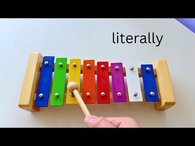 I played RUSH E on a XYLOPHONE