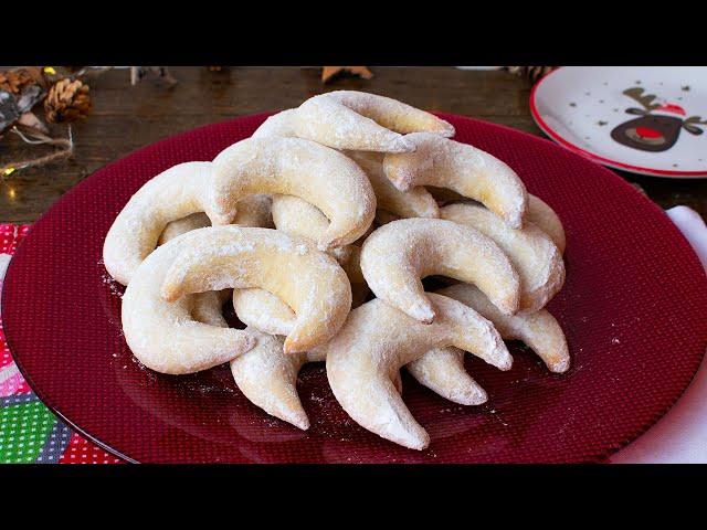 Galletas navideñas de vainilla y almendra | Vanillekipferl