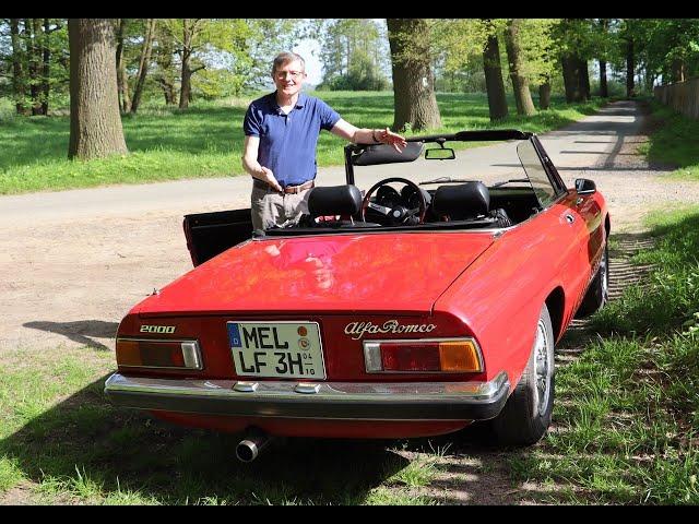 Der Doc fährt (Folge 28) im Alfa Romeo Spider 2000 Veloce von 1981  - Teil 2