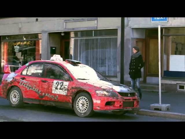 Taxi Mitsubishi Evo Rally Car