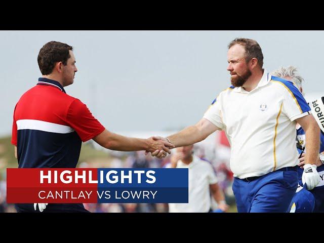 Shane Lowry vs Patrick Cantlay | Extended Highlights | 2020 Ryder Cup