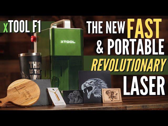 The Next Generation of Laser Engraving: The xTool F1 - Lightning-Fast and Unbelievably Portable!