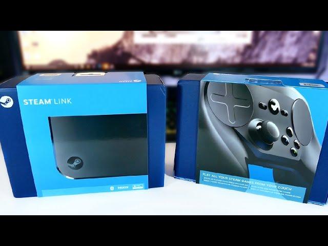 Steam Controller & Steam Link Unboxing / First Impressions