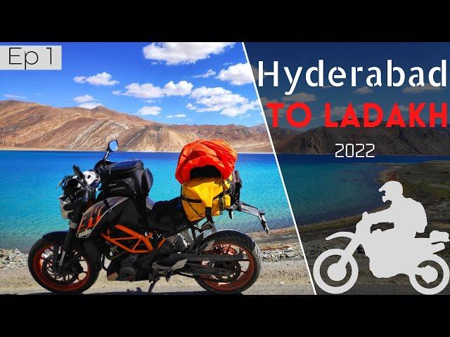 [Ep1] Ladakh Trip ki shuruaat | Starting an incredible road trip to Ladakh from Hyderabad