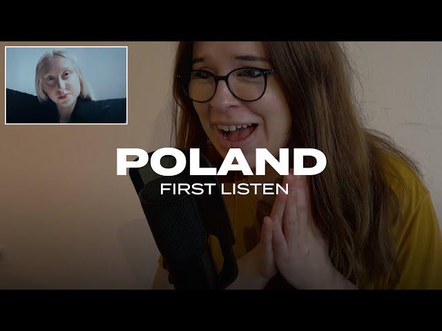 Poland  | Eurovision 2024 Reaction (First Listen) | Luna – The Tower